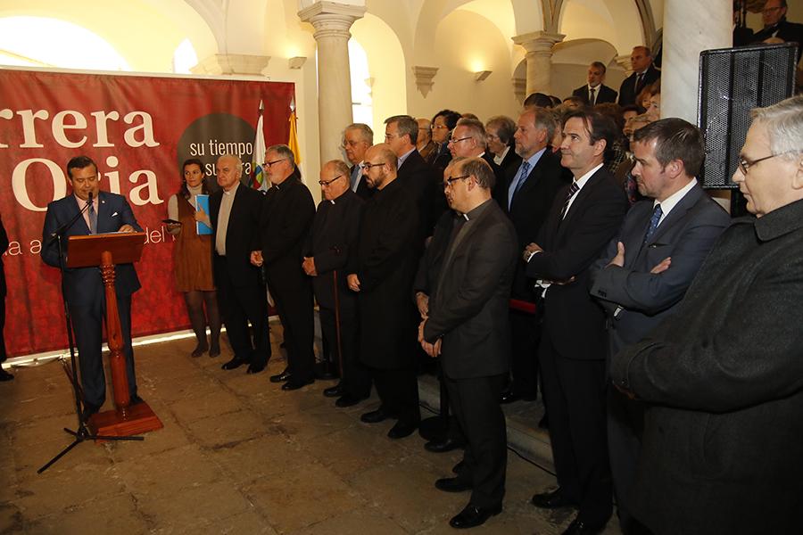 Herrera Oria y el deán de la Catedral
