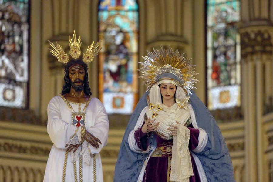 Misa del Alba de la Cofradía del Cautivo (Parroquia San Pablo-Málaga)