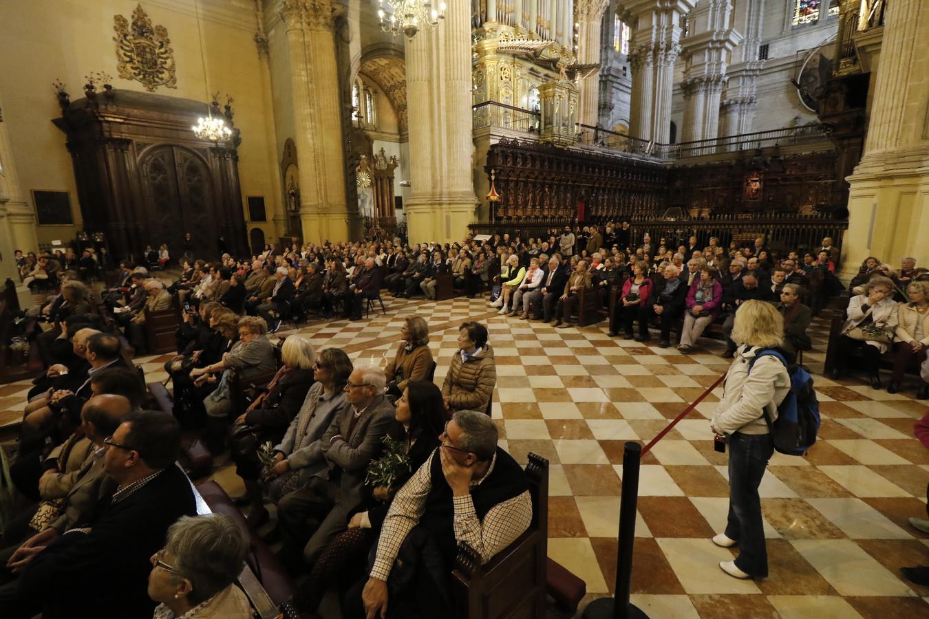 Domingo de Ramos en la Catedral. FOTO: S. FENOSA