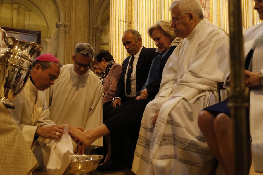 Misa “in Coena Domini”, en la Cena del Señor, en la Catedral de Málaga