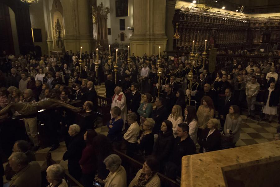 Via Crucis en la Catedral de Málaga