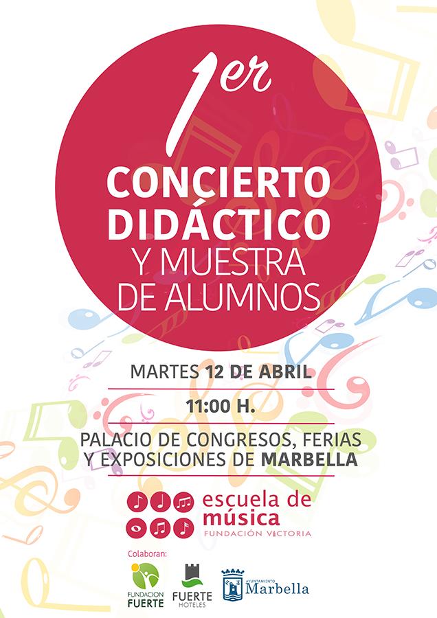 Primer concierto didáctico y muestra de alumnos