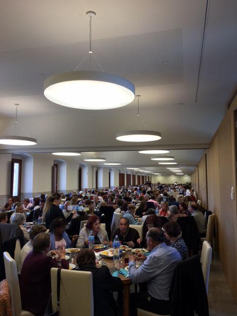 Comida en la Casa Diocesana