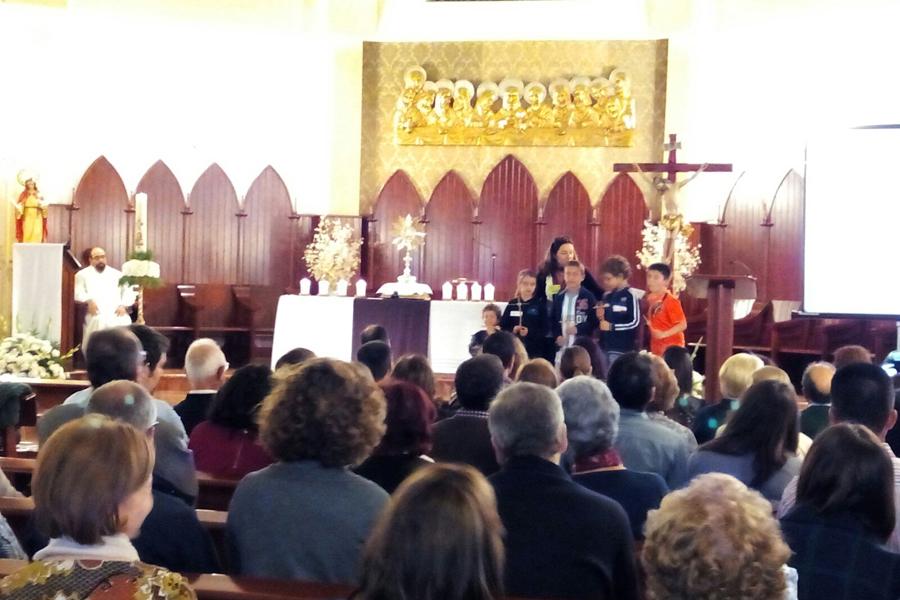 Encuentro interparroquial de Pascua, en la parroquia de Santa Inés