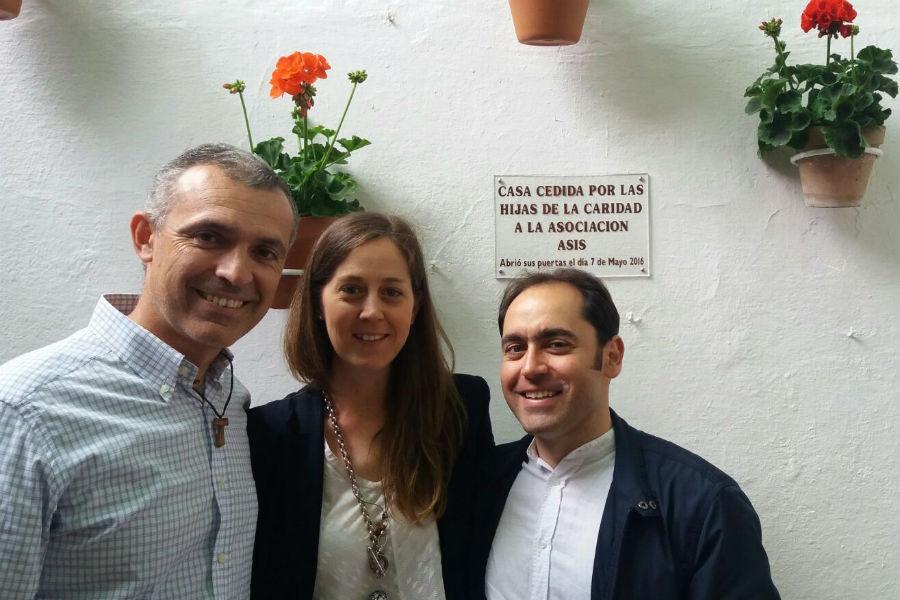 Durante la inauguración 