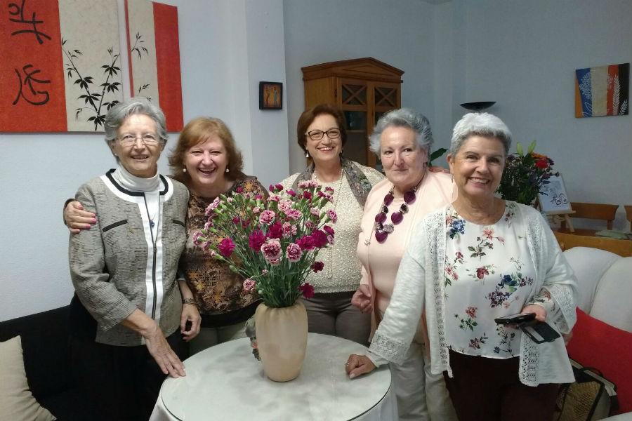 Durante la inauguración 