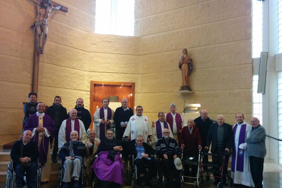 Funeral del Rvdo. Antonio Martín Fernández (parroquia "El Corpus"-Málaga)