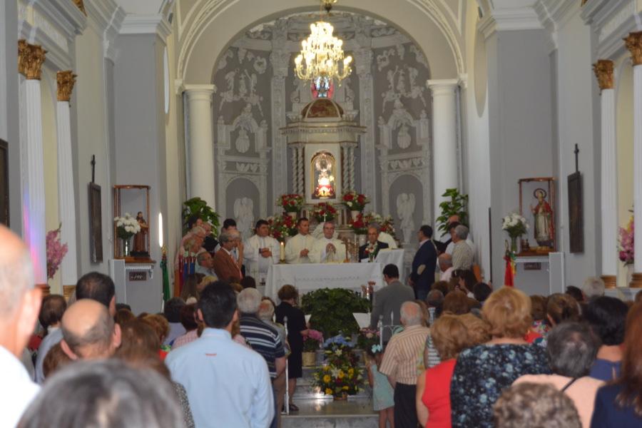El Sr. Obispo visita la ermita de la patrona de Coín