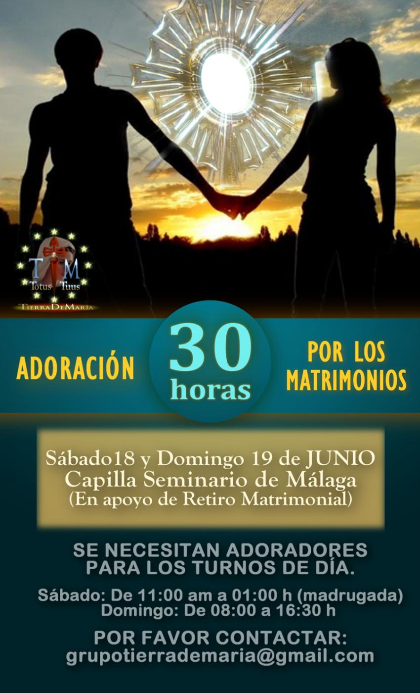 Adoración por las familias