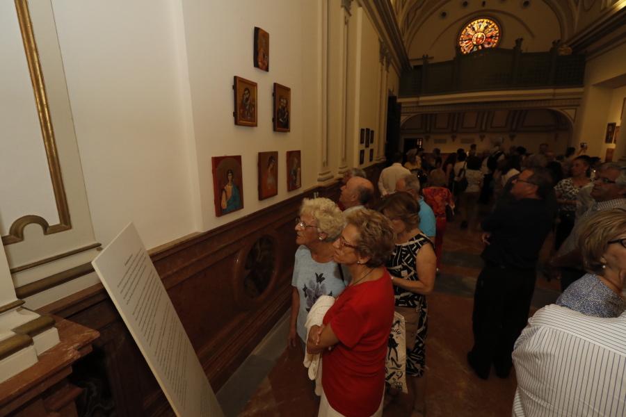 Inauguración de la exposición de iconos bizantinos "La luz del oriente". FOTO: S. FENOSA
