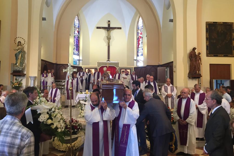 Funeral del Rvdo. Francisco Acevedo (Parr. San Patricio-Málaga)