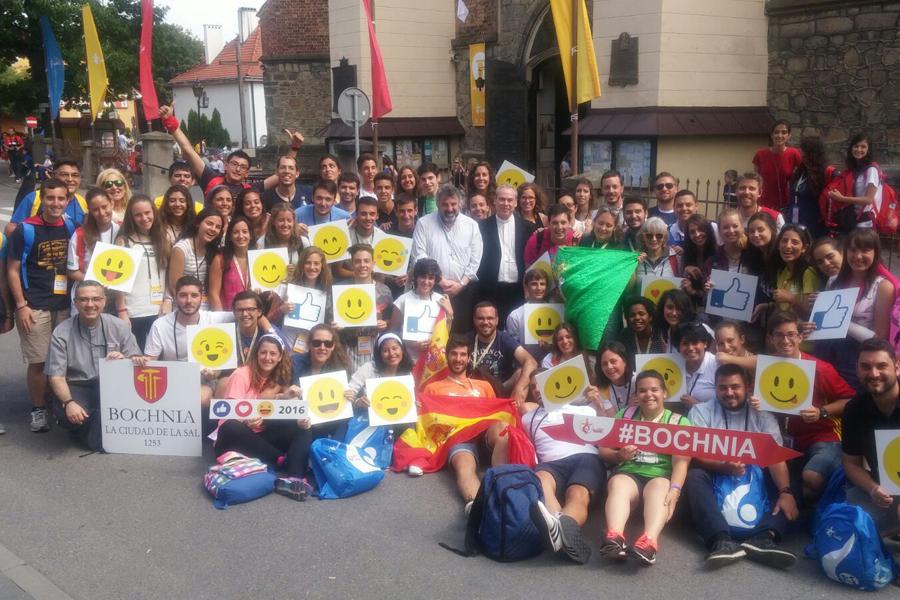 Más de 700 jóvenes malagueños en la JMJ Cracovia