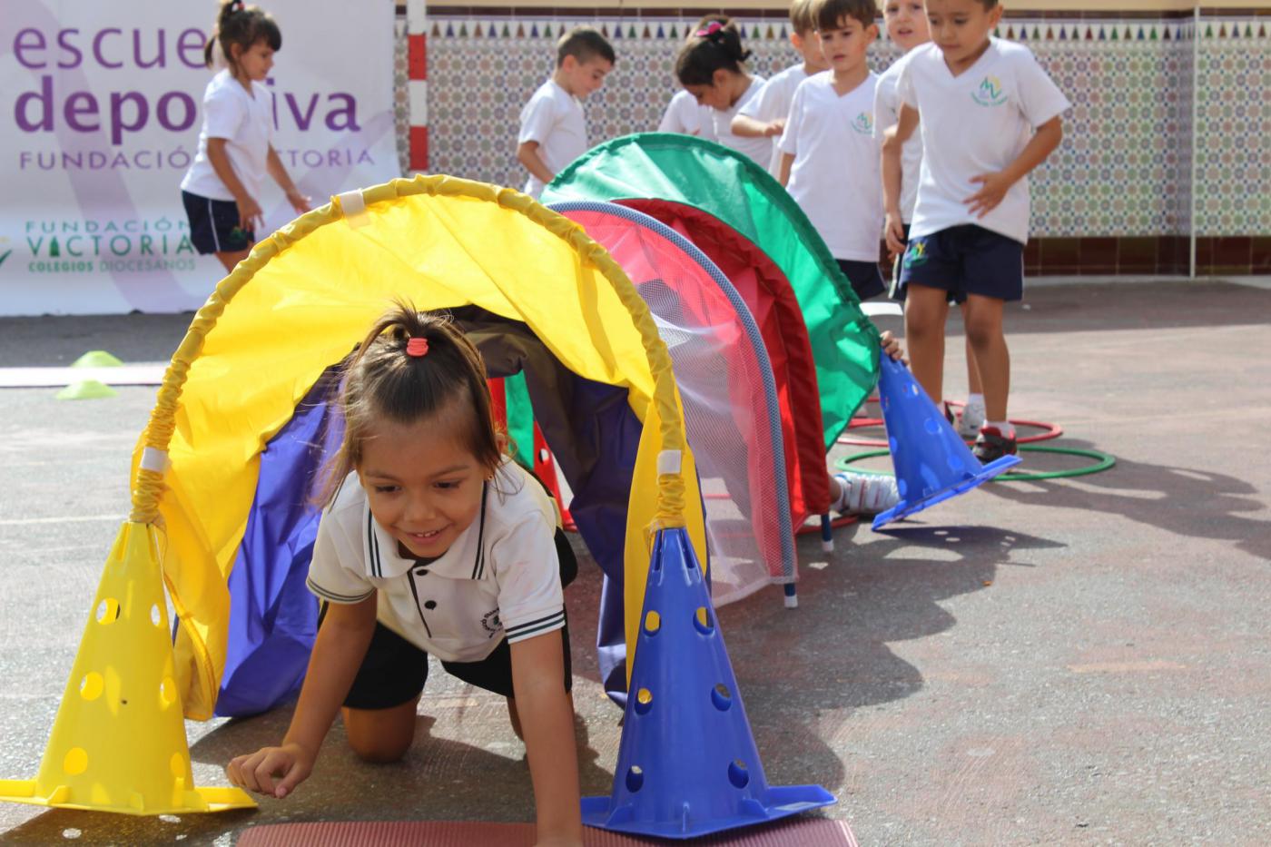 Primeras olimpiadas infantiles en Fundación Victoria