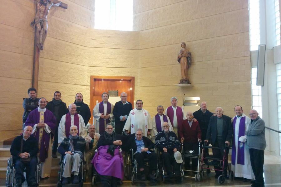 Funeral del Rvdo. Manuel Torres Rubio (Cementerio Municipal-Málaga)