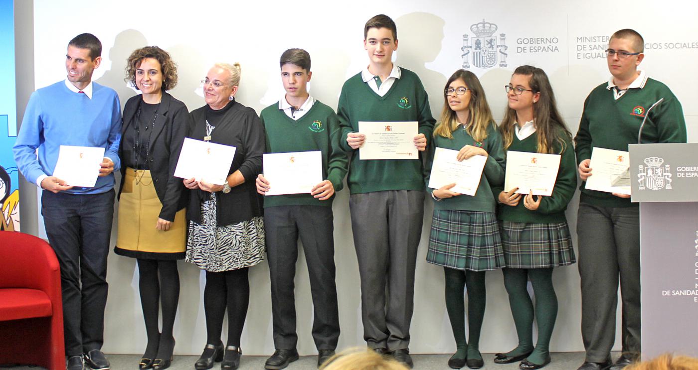 Alumnos del Colegio Padre Jacobo, Premio nacional Consumópolis