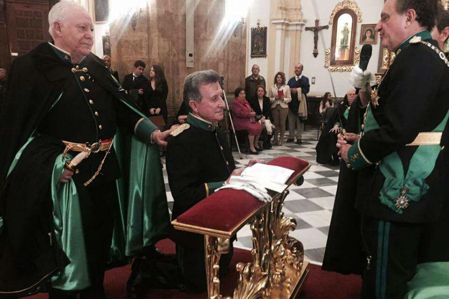Acto de investidura de de Caballero de Honor de la Orden Militar Hospitalaria de San Lázaro de Jerusalén