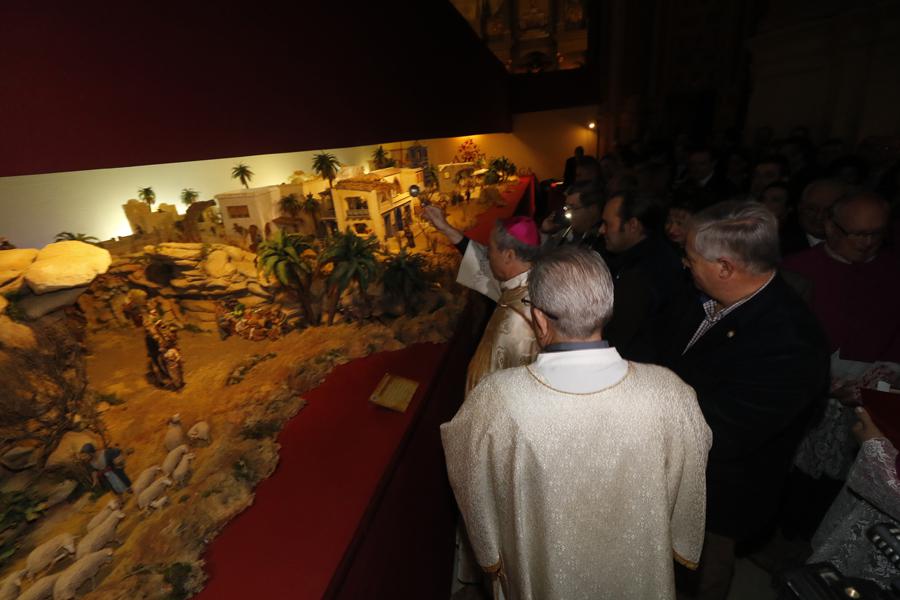 Inaugurado y bendecido en Belén de la Catedral para la Navidad 2016