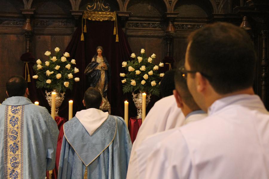 Celebración de la Solemnidad de la Inmaculada en el Seminario // M. J. OTERO