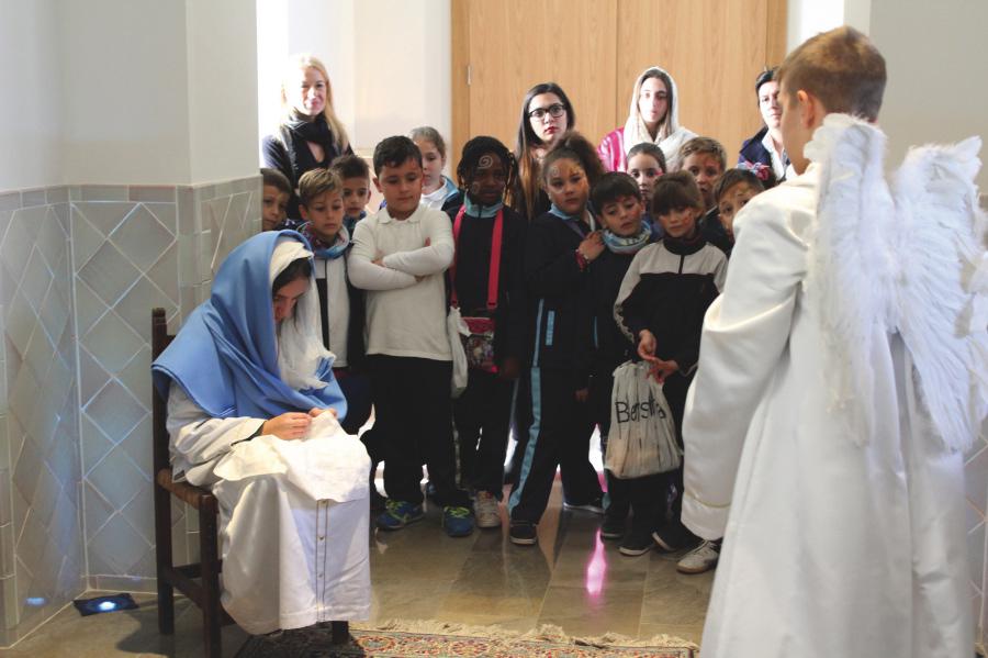 Anunciación a María. I Belén Viviente Diocesano