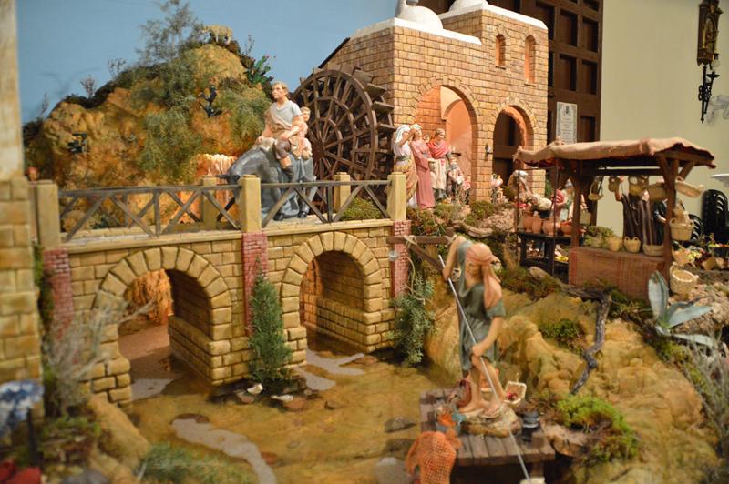 Belén de la parroquia de Santiago Apostól de Monda