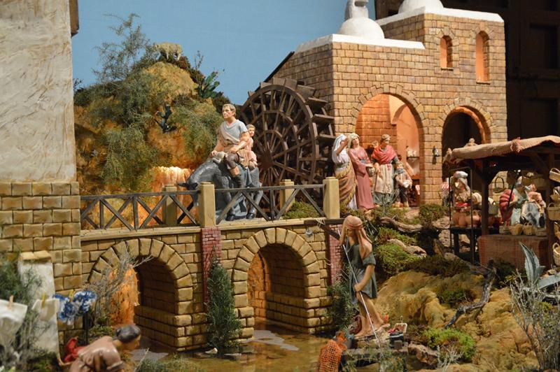 Belén de la parroquia de Santiago Apostól de Monda