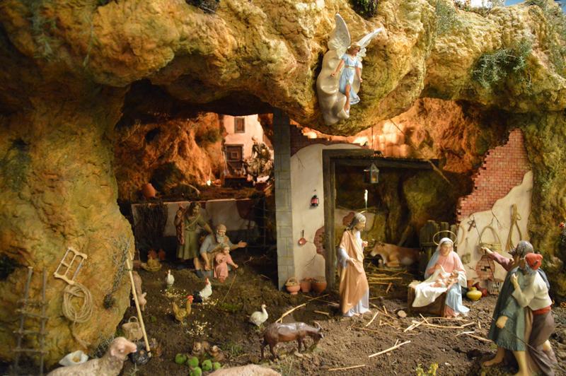 Belén de la parroquia de Santiago Apostól de Monda