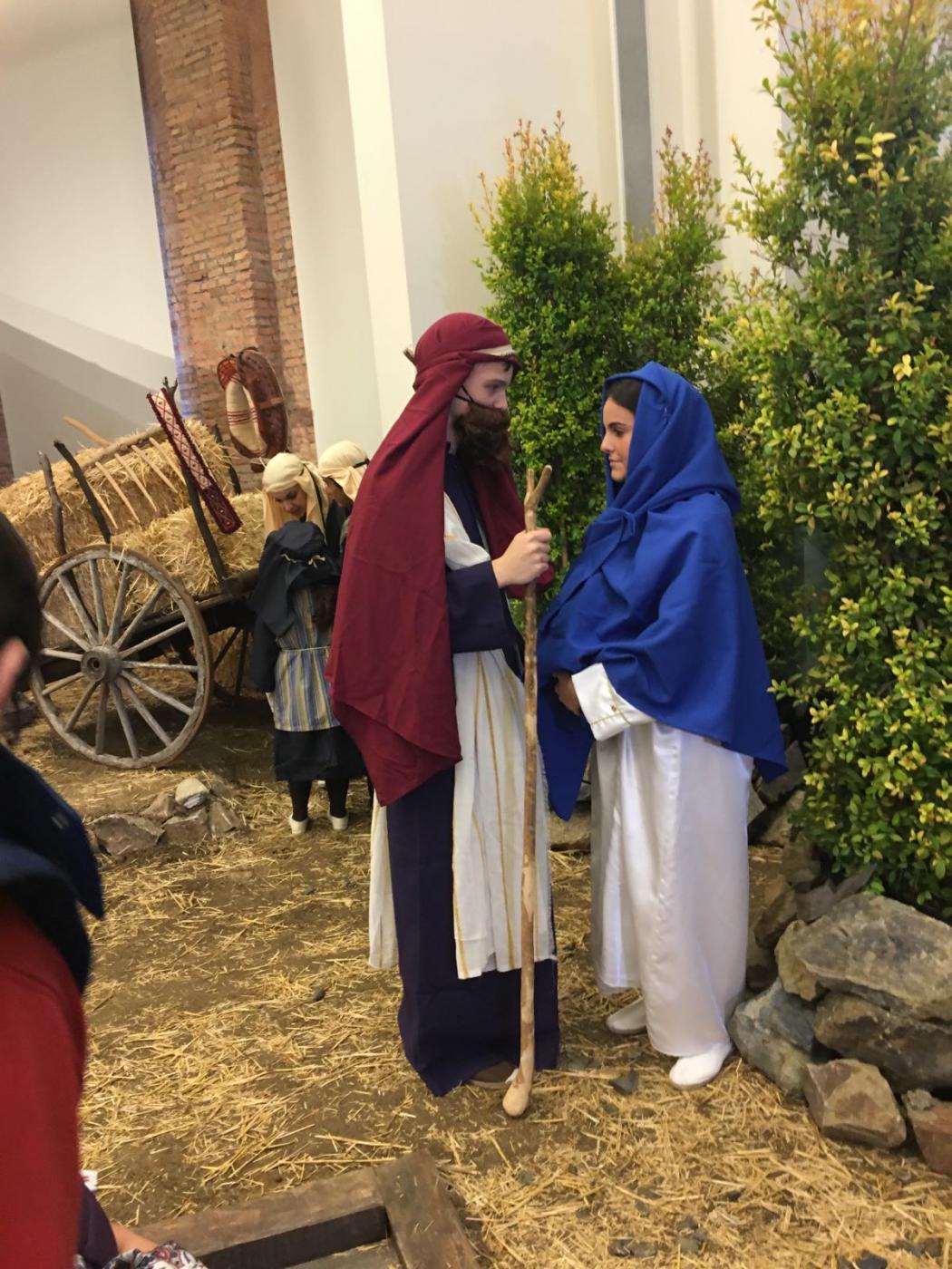 II Edición del Belén Viviente Diocesano. FOTO: A. GONZÁLEZ