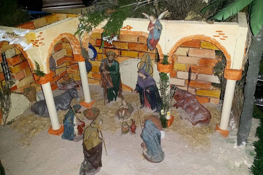 Belén de la parroquia Santa María de la Amargura, en Málaga