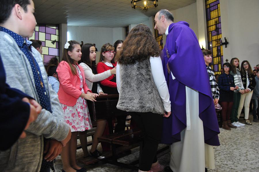 Confirmaciones en la parroquia de San Sebastián, en Coín
