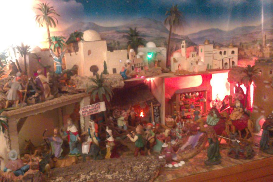 Belén del hogar de Patricia Trainor de la Cruz