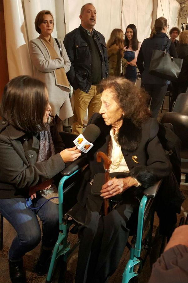 Fanny Cohen superviviente del holocausto