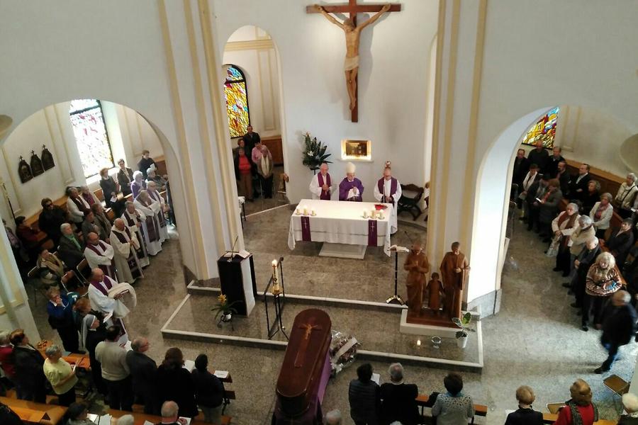 Misa funeral del hermano Juan