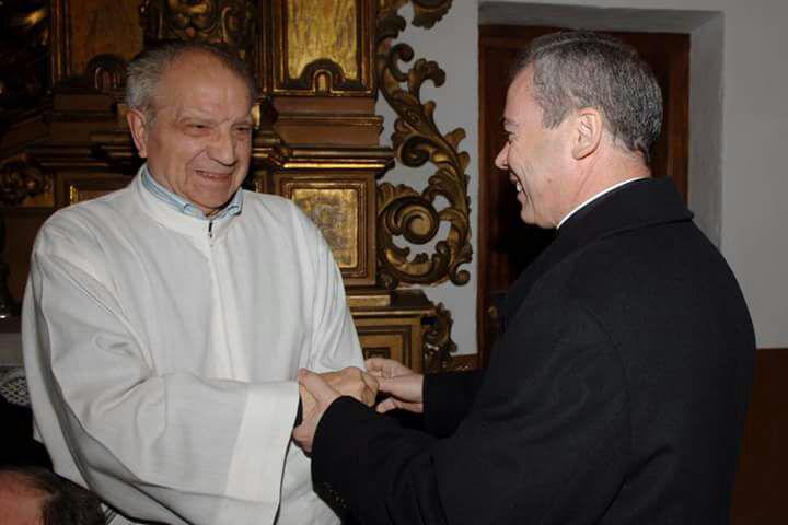 D. Francisco Echamendi, con D. Jesús Catalá.