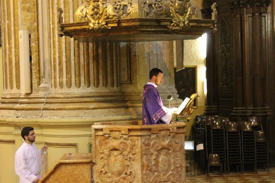 Eucaristía en el Día del Seminario 2017, en la Catedral de Málaga