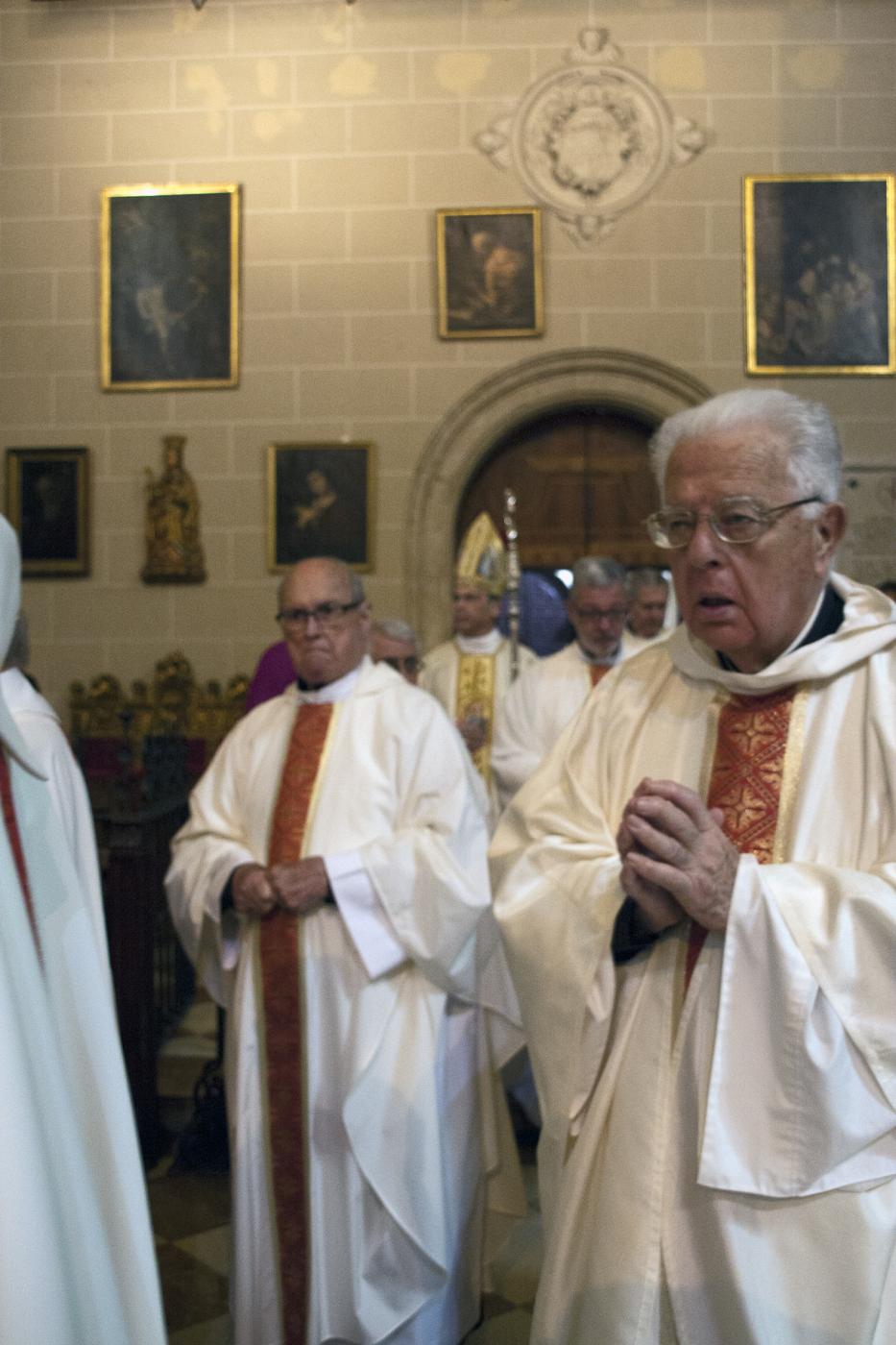 Misa Crismal en el Miércoles Santo de 2017 en la Catedral de Málaga