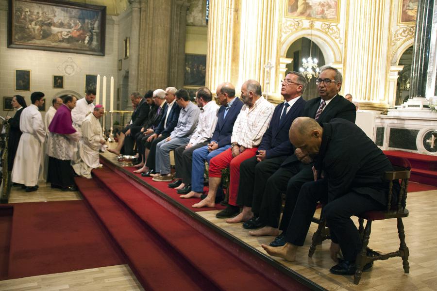 Jueves Santo en la Catedral de Málaga // M. ZAMORA