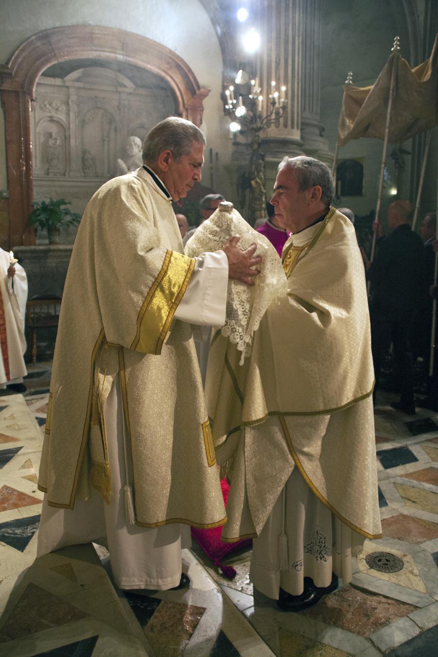 Jueves Santo en la Catedral de Málaga // M. ZAMORA