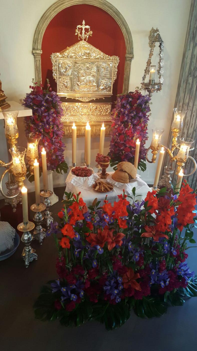Monumento en la parroquia Madre del Buen Consejo, en Torremolinos // R. PÉREZ