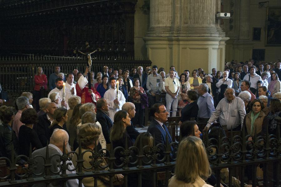 Viernes Santo en la Catedral de Málaga // M. ZAMORA