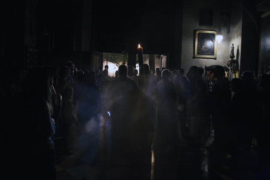 Vigilia Pascual en la Catedral de Málaga // M. ZAMORA