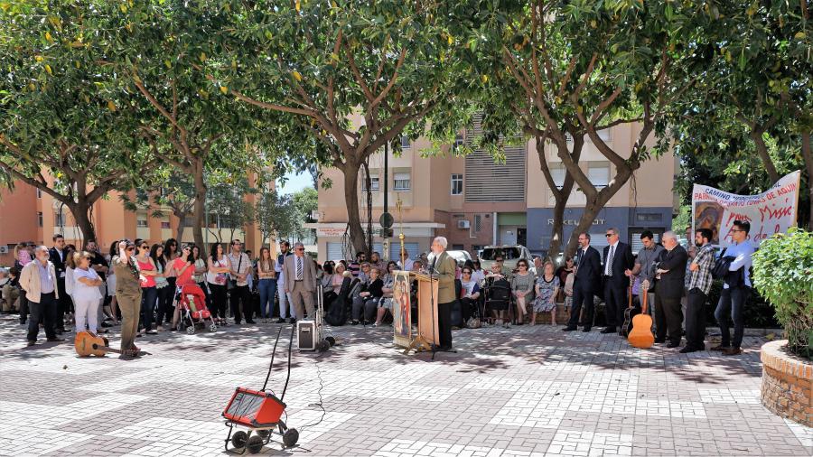 Misión en las plazas de la parroquia de Santo Tomás