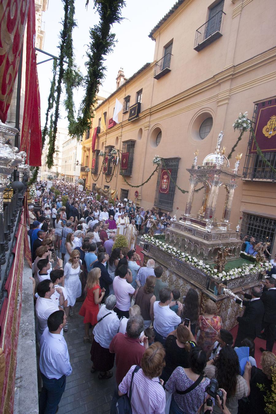 Solemnidad del Santísimo Cuerpo y la Sangre de Cristo (Corpus Christi) en Málaga // M. ZAMORA