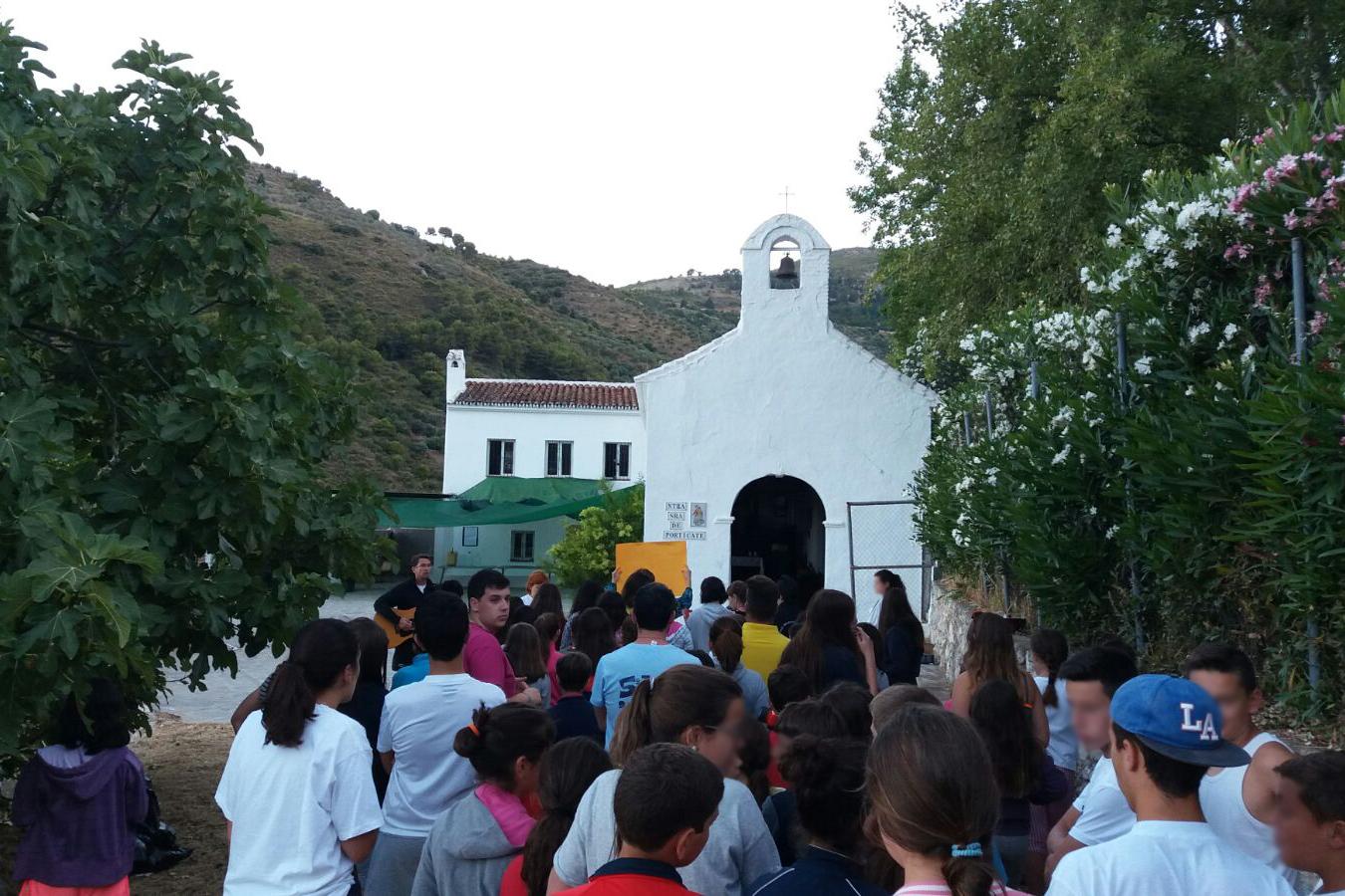 Campamento de la Serranía de Ronda, en Porticate