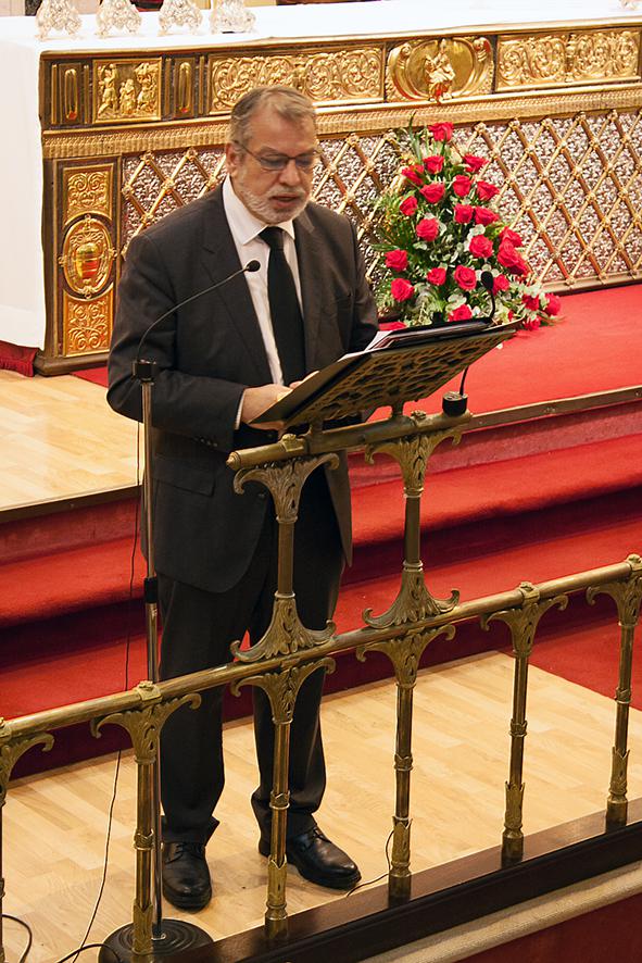 Momento de la apertura solemne de la Causa de Canonización de los mártires de Málaga. FOTO: M. ZAMORA