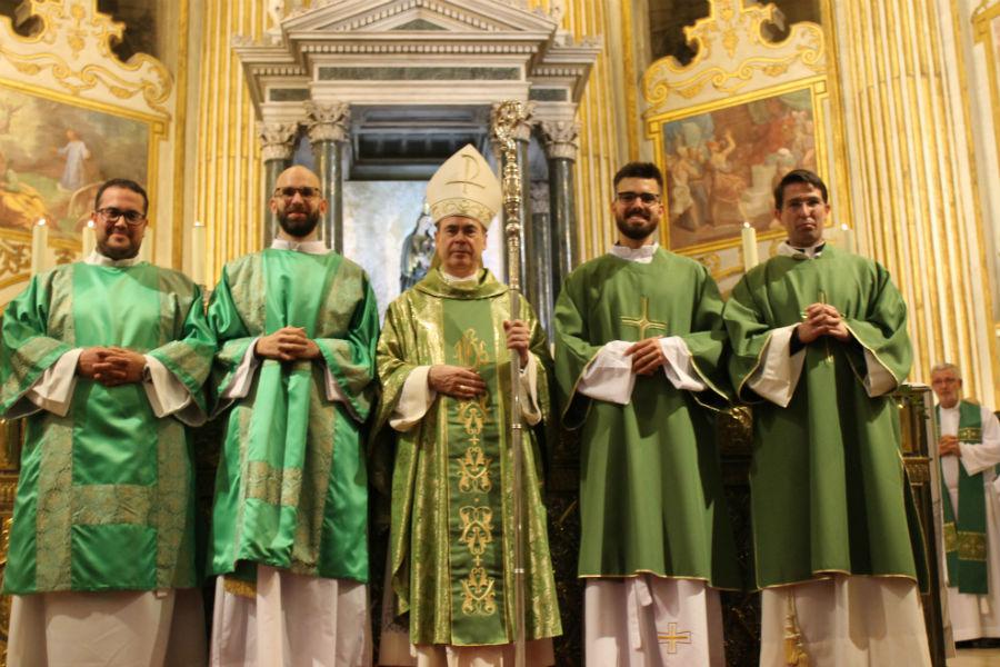 Ordenación de diáconos en la Catedral de Málaga //S.BREMERMANN