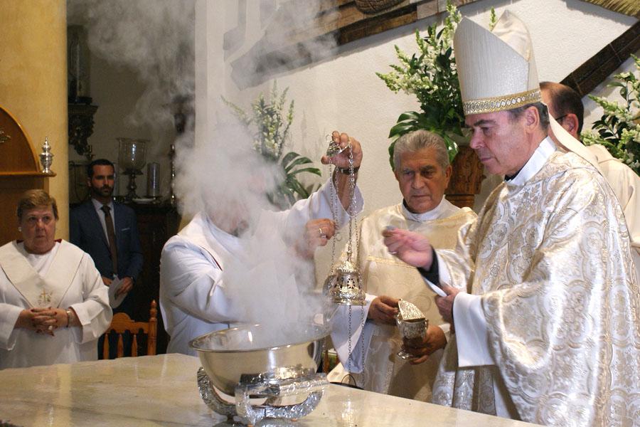 Vídeo de la consagración del altar de San Manuel González, en Mijas Costa
