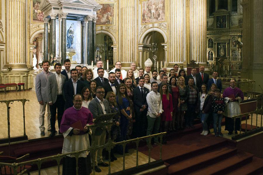 Celebración de la confirmación en la Catedral