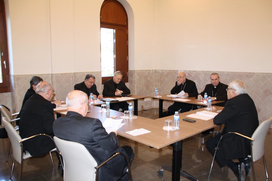 Obispos del Sur de España en la Casa Diocesana // E. LLAMAS