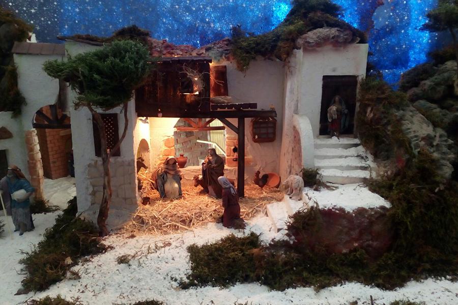 Belén de Cáritas Diocesana de Málaga