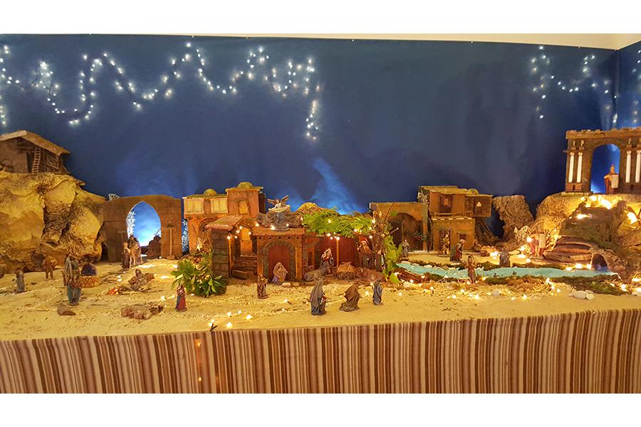 Belén de la parroquia de San Ramón Nonato, en Málaga